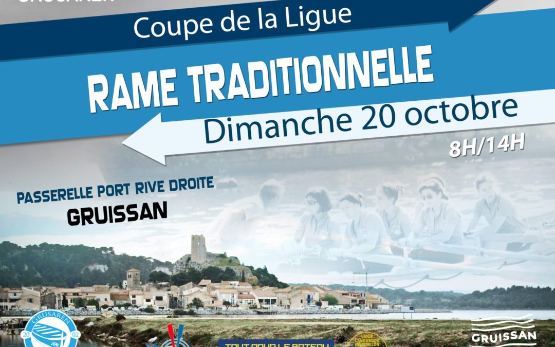 Coupe de la ligue de rame traditionnelle à Gruissan