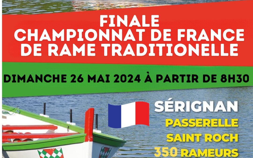 Finale du championnat de France de rame traditionnelle 2024