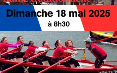 Finale du championnat de France de rame traditionnelle à Martigues dimanche 18 mai